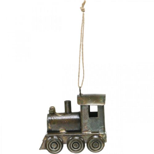 Produkt Ozdoby choinkowe Lokomotywa Bożonarodzeniowa metalowa W7,5cm