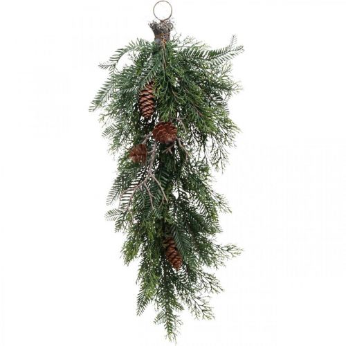 Floristik24 Dekoracyjne gałęzie sztuczne świąteczne gałęzie do zawieszenia 60cm