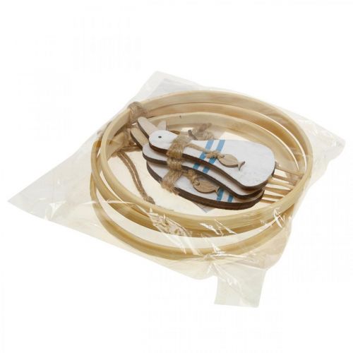 Produkt Dekoracja wisząca dekoracja okienna zawieszka dekoracja marynistyczna kaczka Ø15cm 4szt