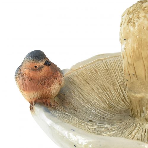 Produkt Dekoracyjny grzyb z ptasią jesienną dekoracją do zawieszenia Ø15cm W12cm
