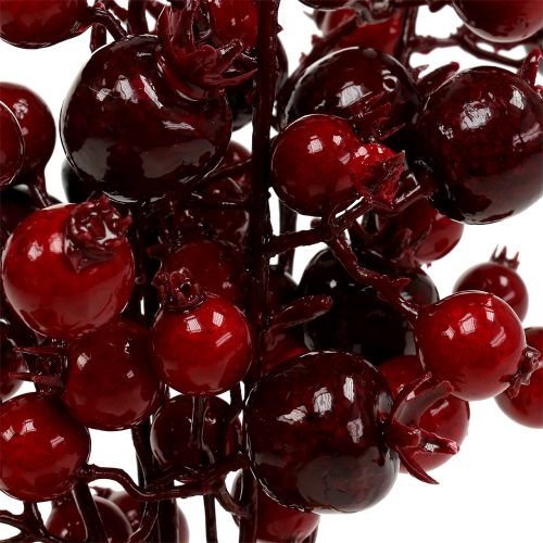 Floristik24 Sztuczna gałązka dzikiej róży 21cm 6szt