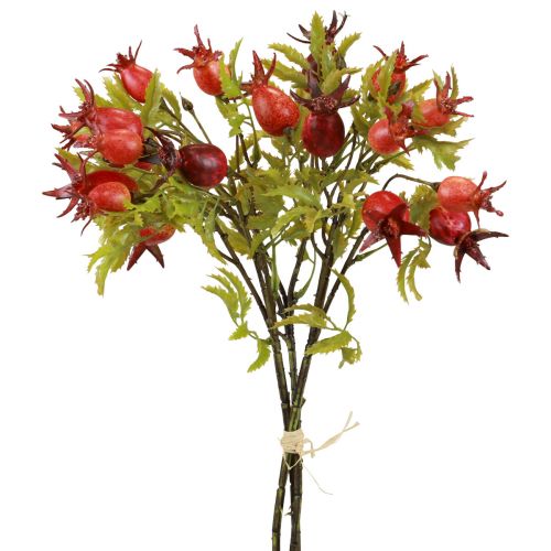 Dzika Róża Deco Gałęzie Dzikiej Róży Sztuczne L48cm 3szt