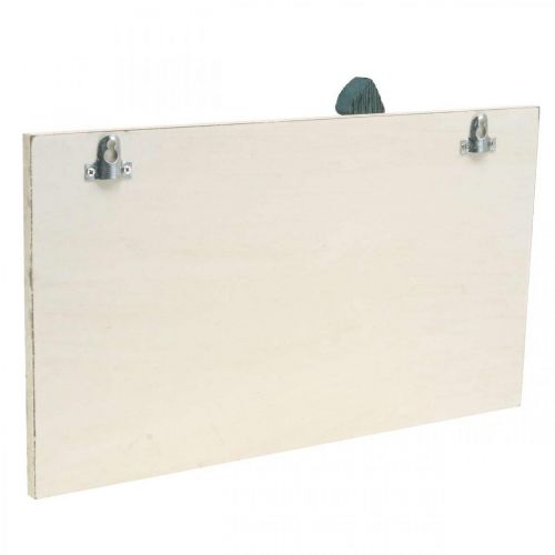 Floristik24 Szafa plażowa, dekoracja z drewna marynistycznego, wieszak na łódkę Shabby Chic L33cm