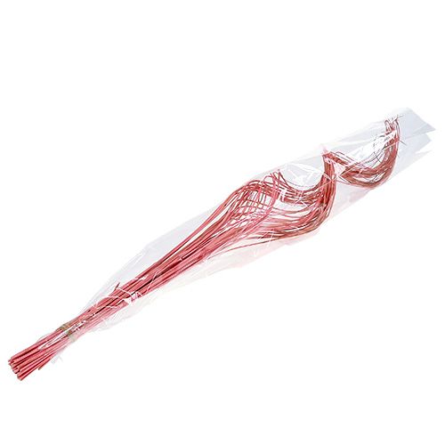 Floristik24 Wierzba półkręcona 100cm Różowa 30 szt