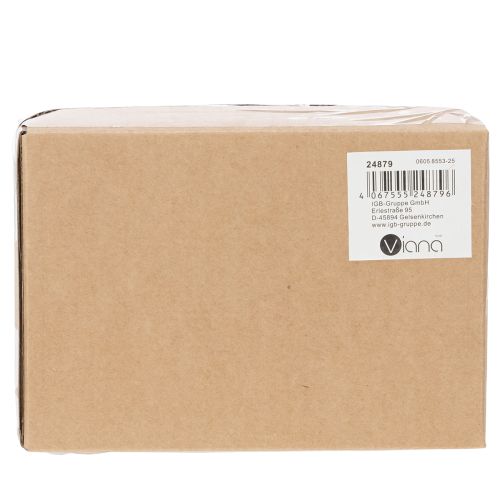 Produkt Dekoracyjny zajączek wielkanocny wykonany z plastiku, w kształcie zajączka, 11 cm, w opakowaniu 4 sztuki.