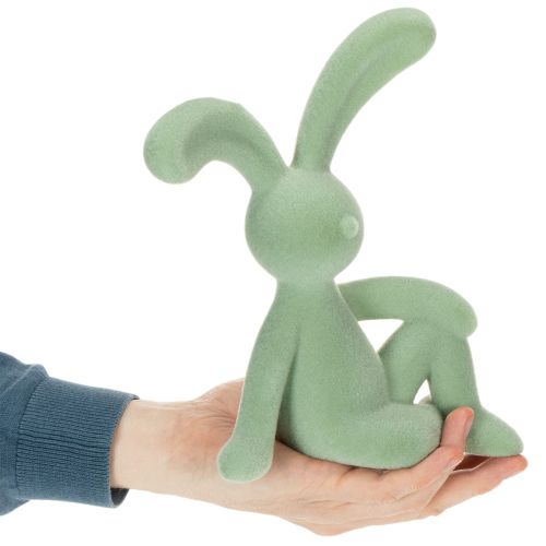 Produkt Dekoracyjna figurka zajączka wielkanocnego do stylowej dekoracji domu i na Wielkanoc, 22 cm, 2 sztuki