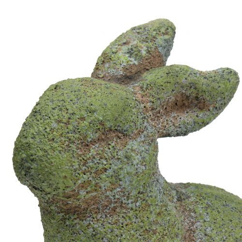 Floristik24 Figurka ogrodowa króliczek mech 20cm x 13cm H25cm