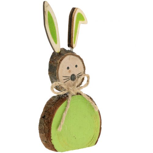 Produkt Drewno królika dekoracyjne w różnych kolorach 10 cm 8 sztuk