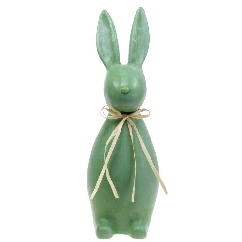 Floristik24 Zajączek wielkanocny duży ciemnozielony wys. 47cm