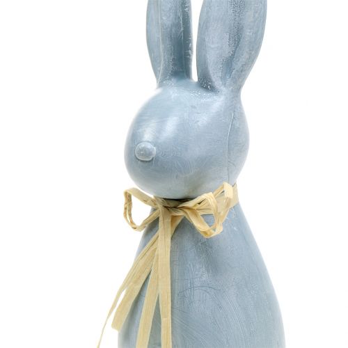 Floristik24 Zajączek wielkanocny duży niebieski H47cm