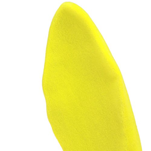 Produkt Ozdoba króliczka uszy żółto-zielona pistacja Wielkanocna na patyku 56cm