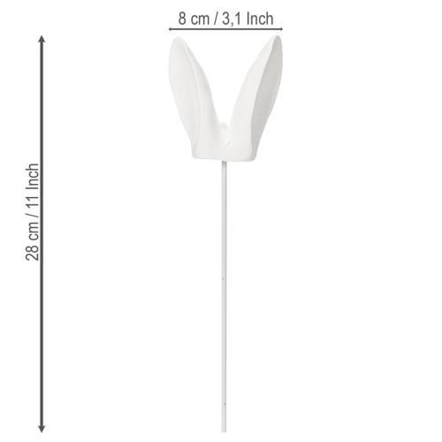 Produkt Uszy króliczka na świąteczne uroczystości i dekoracje wielkanocne, 28 cm, 8 sztuk