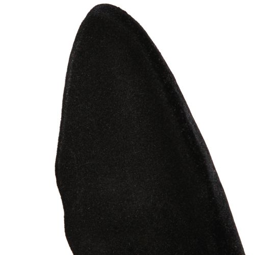 Produkt Uszy królika Ozdoba zajączka wielkanocnego w kolorze czarnym flokowanym, sztyft 56cm