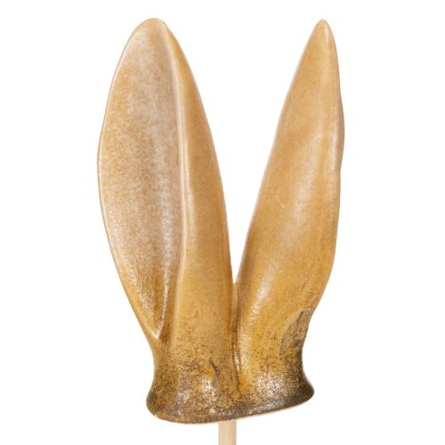 Floristik24 Ozdoby wielkanocne, uszy zająca, nostalgiczne paliki ogrodowe do upiększania ogrodu na Wielkanoc, 35 cm, 2 sztuki