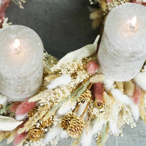 Floristik24 Sucha florystyka trawa z ogona królika Lagurus czerwonawo-brązowa 100g