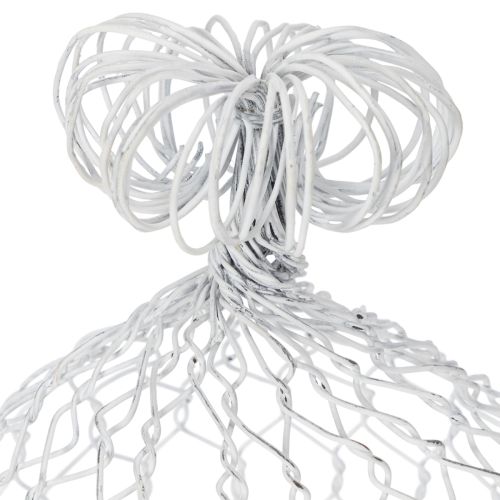 Produkt Dzwonek druciany vintage do dekoracji stołu w stylu rustykalnym, 23 cm