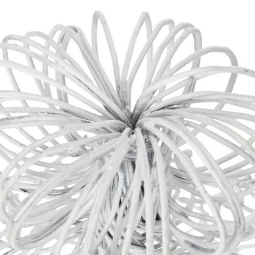 Produkt Dzwonek druciany vintage do dekoracji stołu w stylu rustykalnym, 23 cm