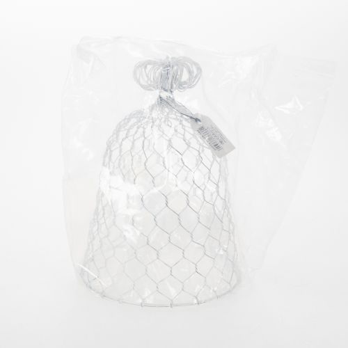 Produkt Dzwonek druciany vintage do dekoracji stołu w stylu rustykalnym, 23 cm