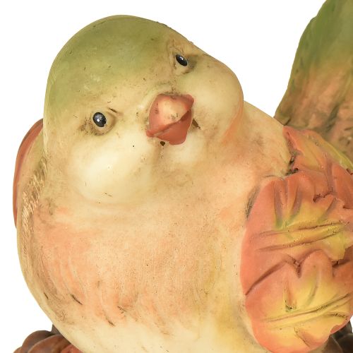 Produkt Ozdoba jesienna ptak ozdoba w kształcie stożka figurka ptak jesień wys. 19cm