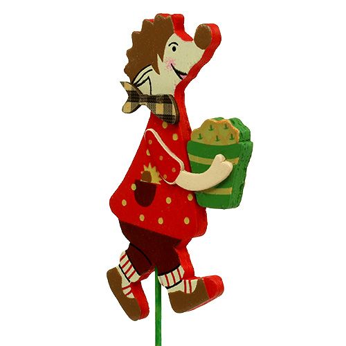 Floristik24 Jesienny jeż wtyczkowy z ciastkiem 12szt.