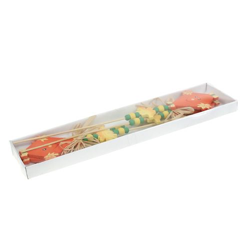 Floristik24 Latawiec wtyczkowy jesienny pomarańczowy L31cm 4szt.