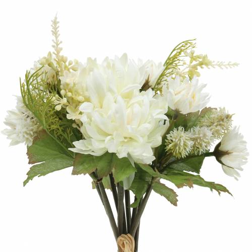 Floristik24 Chryzantema Bukiet Mix Biały 35cm