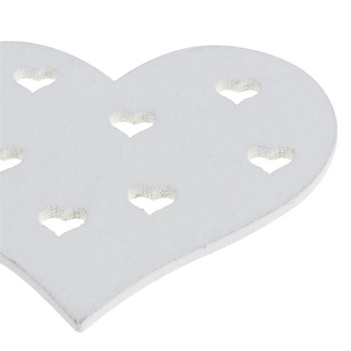 Produkt Serca Mix Biały 3,3cm - 7cm 54szt.