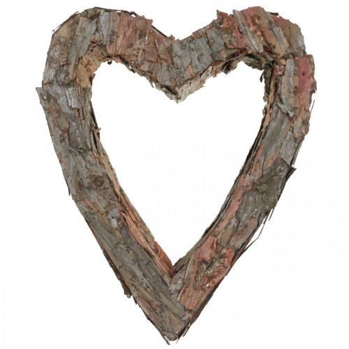 Produkt Deco drewno kora sosnowa serce 40×32cm