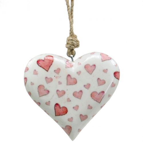 Floristik24 Deco wieszak ceramiczny serce 11cm x 10cm