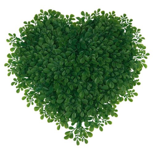 Produkt Dekoracyjne serce bukszpanowe sztuczna mata dekoracyjna zielona 30,5cm