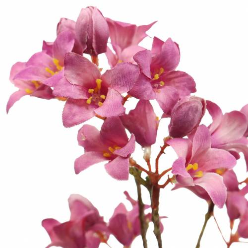 Floristik24 Fioletowe Dzwonki Heuchera Deco Gałąź Różowy 44cm