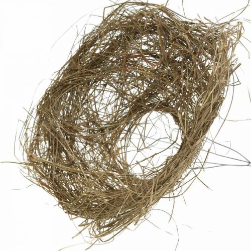 Floristik24 Bukiet mankietów natura siano mankiet Ø20cm 6szt