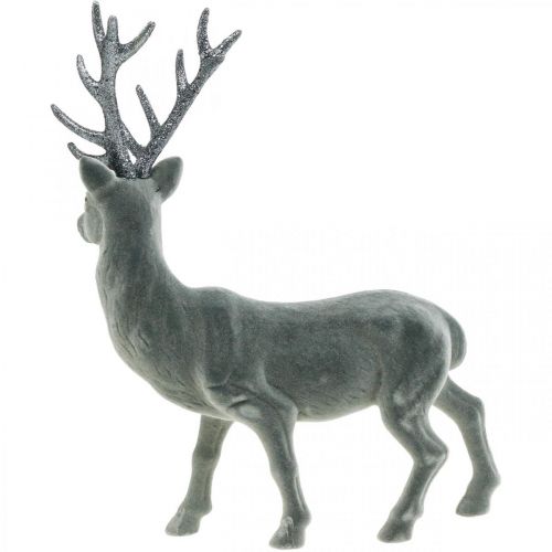 Produkt Jeleń dekoracyjny Figurka dekoracyjna Renifer dekoracyjny Antracyt wys. 40cm