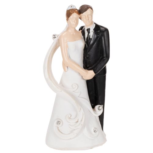 Figurka ślubna panna młoda i pan młody 10,5cm