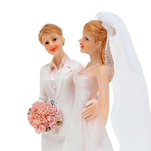 Produkt Figurka ślubna kobieta para 17cm