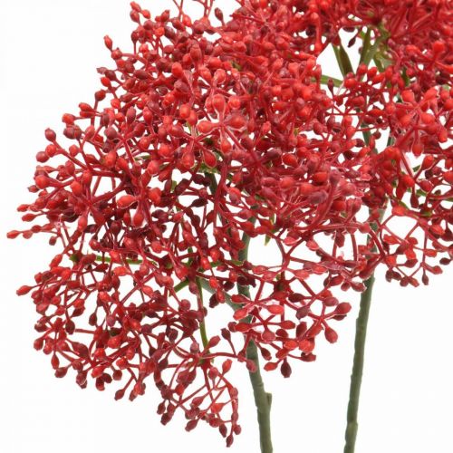 Floristik24 Sztuczne kwiaty bez czarnego bzu na jesienny bukiet 52cm 6szt