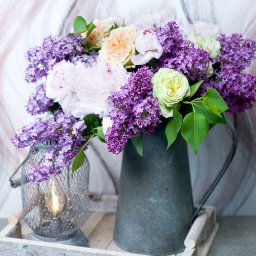 Floristik24 Taca drewniana, dekoracja stołu, taca do dekoracji, dekoracja drewniana 31cm
