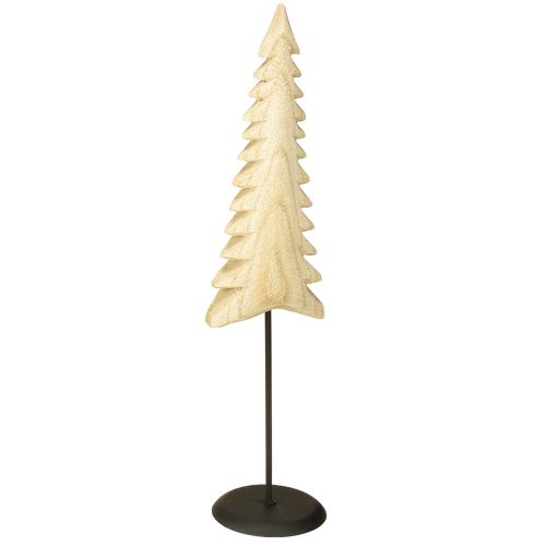 Drewniana ozdoba choinkowa naturalna drewniana ozdoba stojąca wys. 41cm