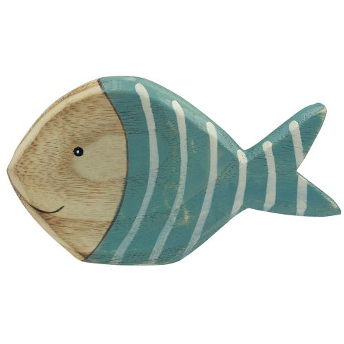 Produkt Drewniana dekoracja stołu rybnego Stojak na ryby drewno 15×8cm 2 szt
