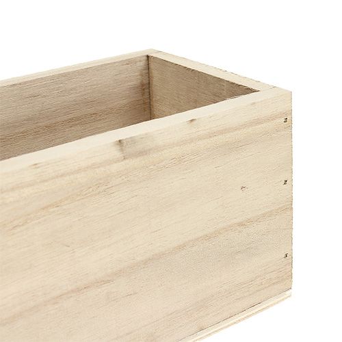 Floristik24 Skrzynia drewniana natura 32cm x 9cm H8,5cm
