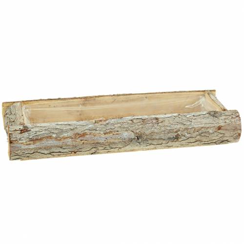 Floristik24 Planter box wood white washed 40cm x 15cm H6cm