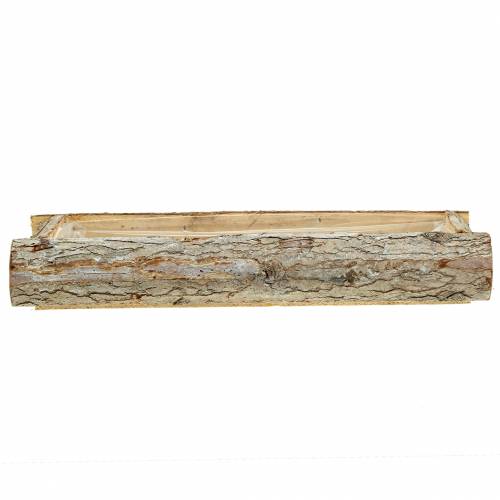 Floristik24 Planter box wood white washed 40cm x 15cm H6cm