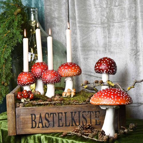 Floristik24 Drewniane pudełko rękodzieło pudełko shabby ozdobne pudełko drewno 47×28,5×16,5cm