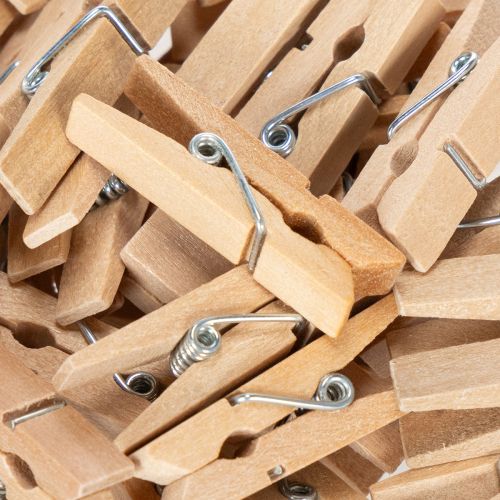 Produkt Spinacze drewniane mini spinacze ozdobne 3,5cm 50 szt.