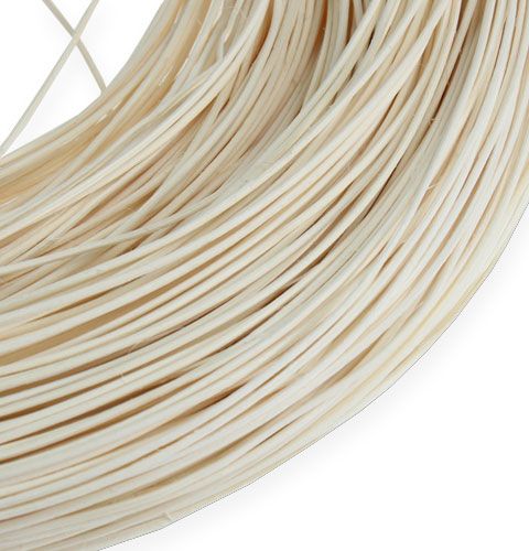 Floristik24 Trzcina wiklinowa biała 1.3mm 250g