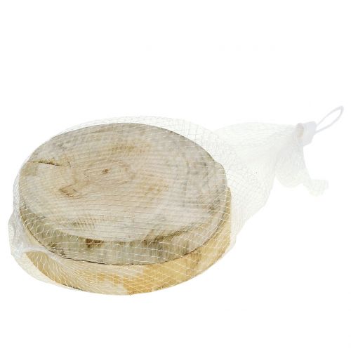 Floristik24 Krążki drewniane natura Ø15cm 2szt.