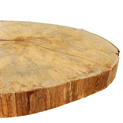 Floristik24 Krążek drewniany natura 25cm - 30cm
