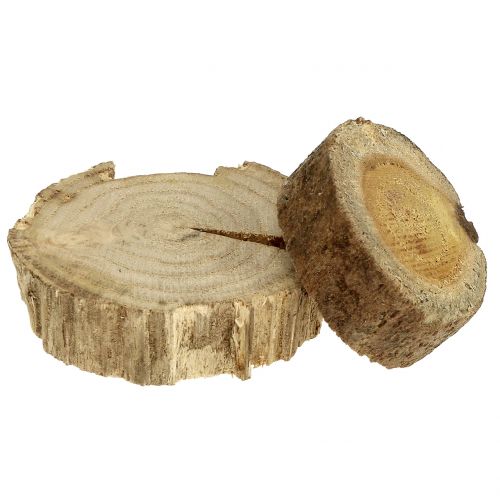 Floristik24 Krążki drewniane Krążki drewniane Natura 500g