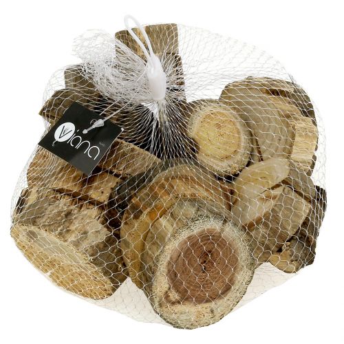 Floristik24 Krążki drewniane Krążki drewniane Natura 500g
