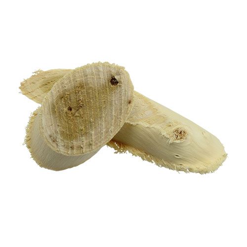Floristik24 Plastry drewna morwowego bielone 500g